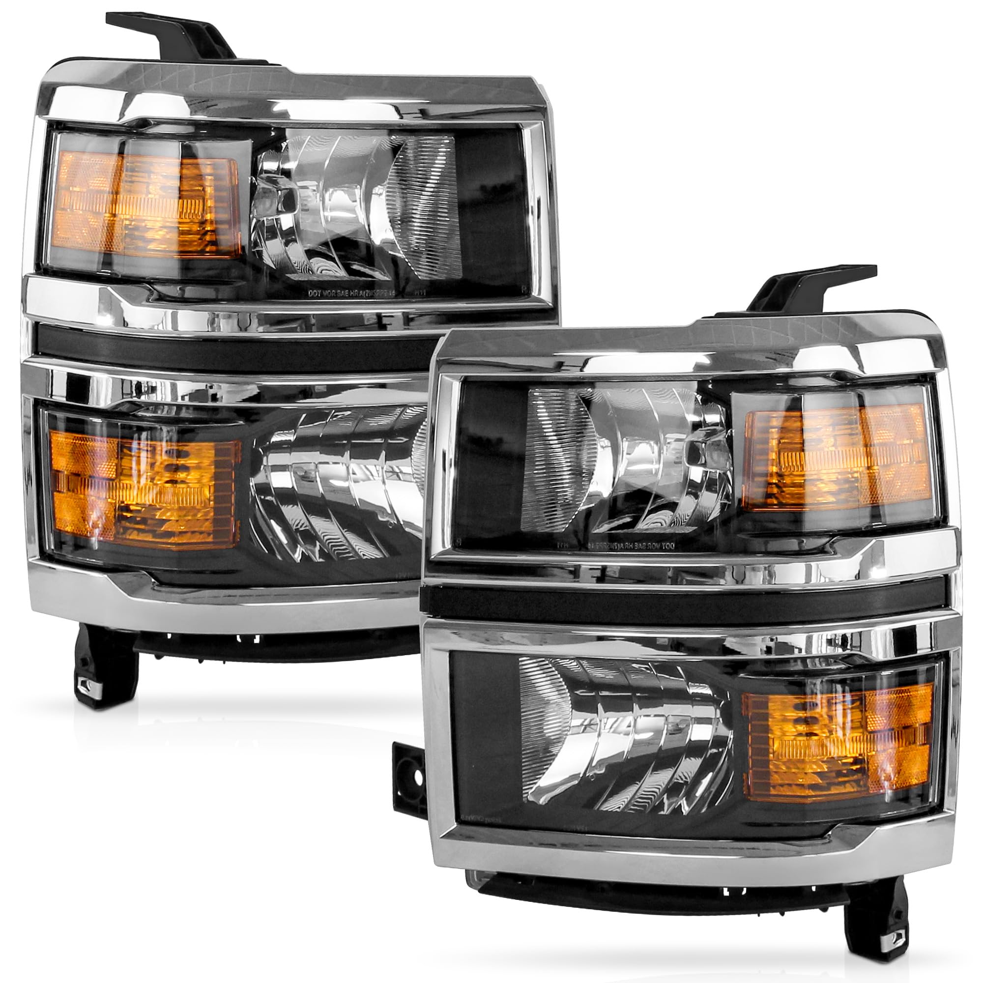 Faro izquierdo nuevo de reemplazo (aftermarket) Chevrolet Silverado 1500 2014-2015