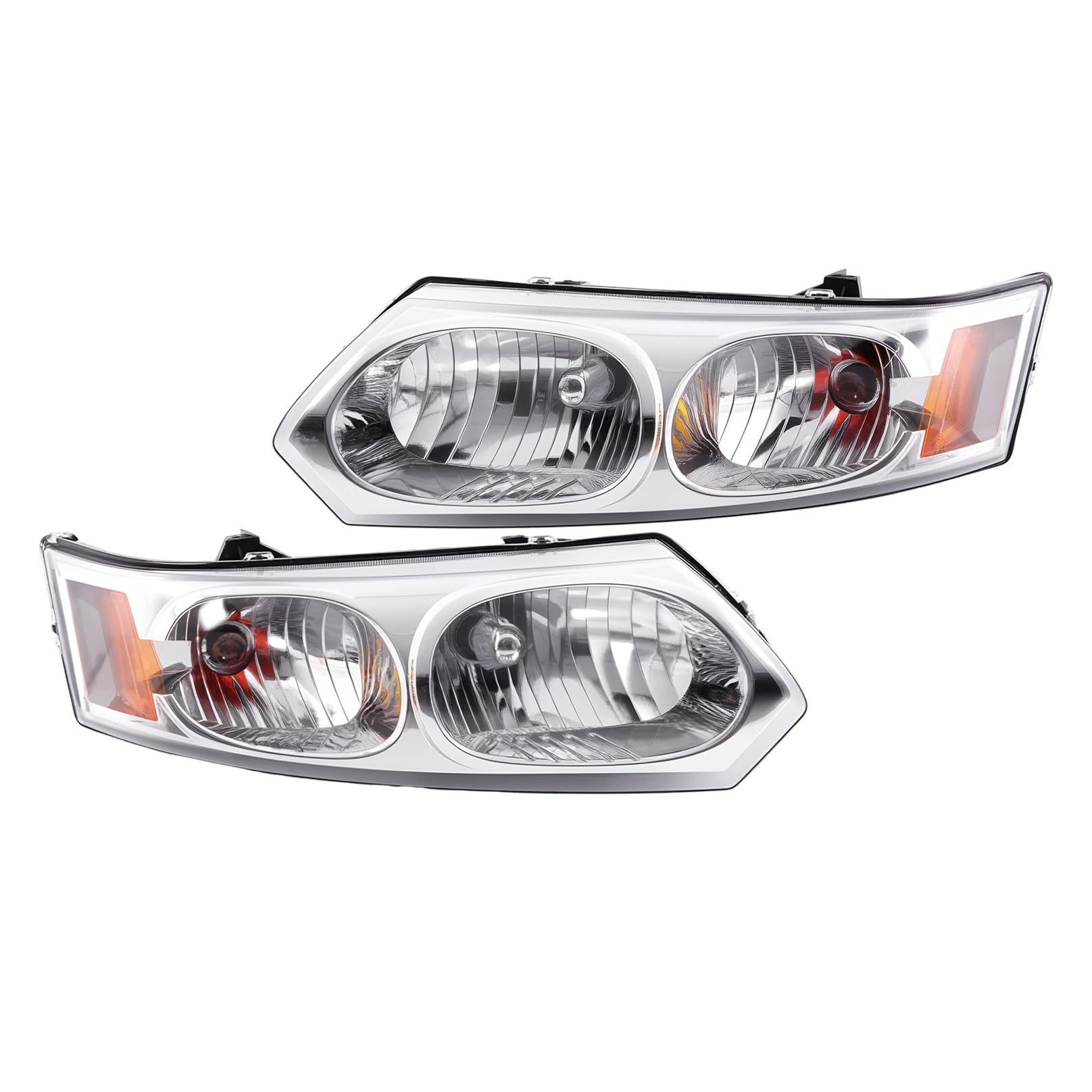Right headlamp assembly composite new CAPA certified aftermarket Saturn ION 2003-2007