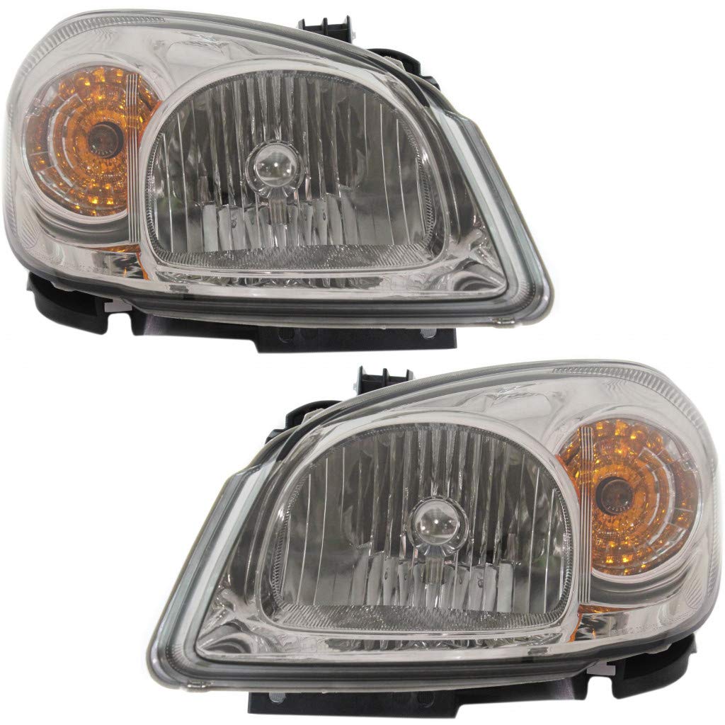 Right headlamp assembly composite new aftermarket replacement Chevrolet Cobalt 2005-2010