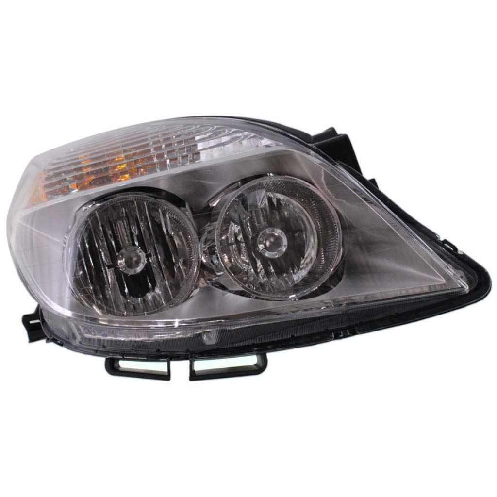 Right headlamp assembly composite new CAPA certified aftermarket Saturn Aura 2007