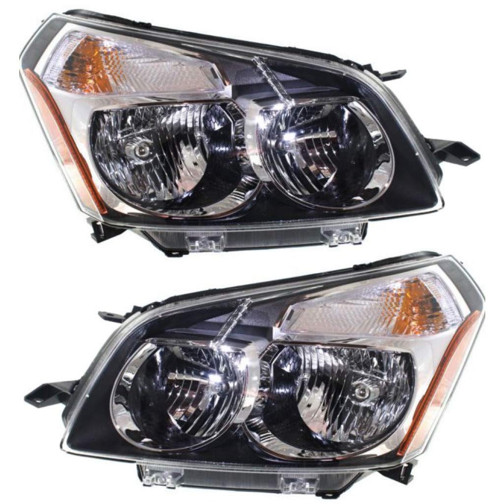 Right headlamp assembly composite new CAPA certified aftermarket Pontiac Vibe 2009-2010