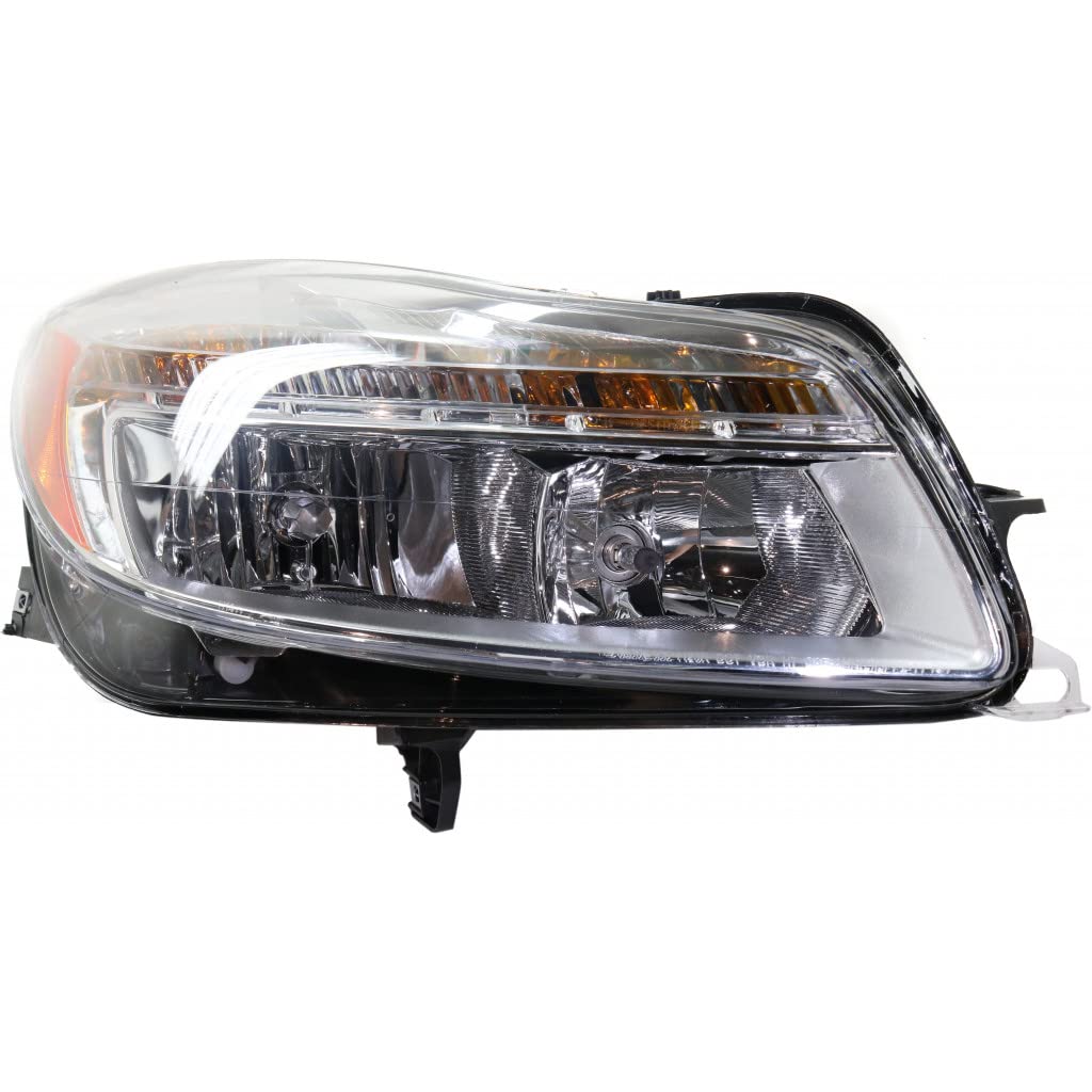 Right headlamp assembly composite new aftermarket replacement Buick Regal 2011-2013