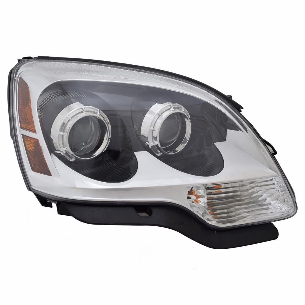 Faro derecho nuevo aftermarket certificado CAPA GMC Acadia 2008-2012