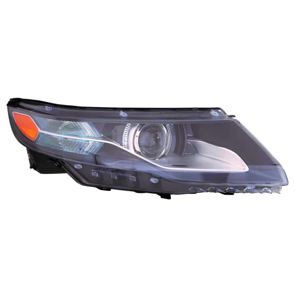 Right headlamp assembly composite new aftermarket replacement Chevrolet Volt 2011-2015