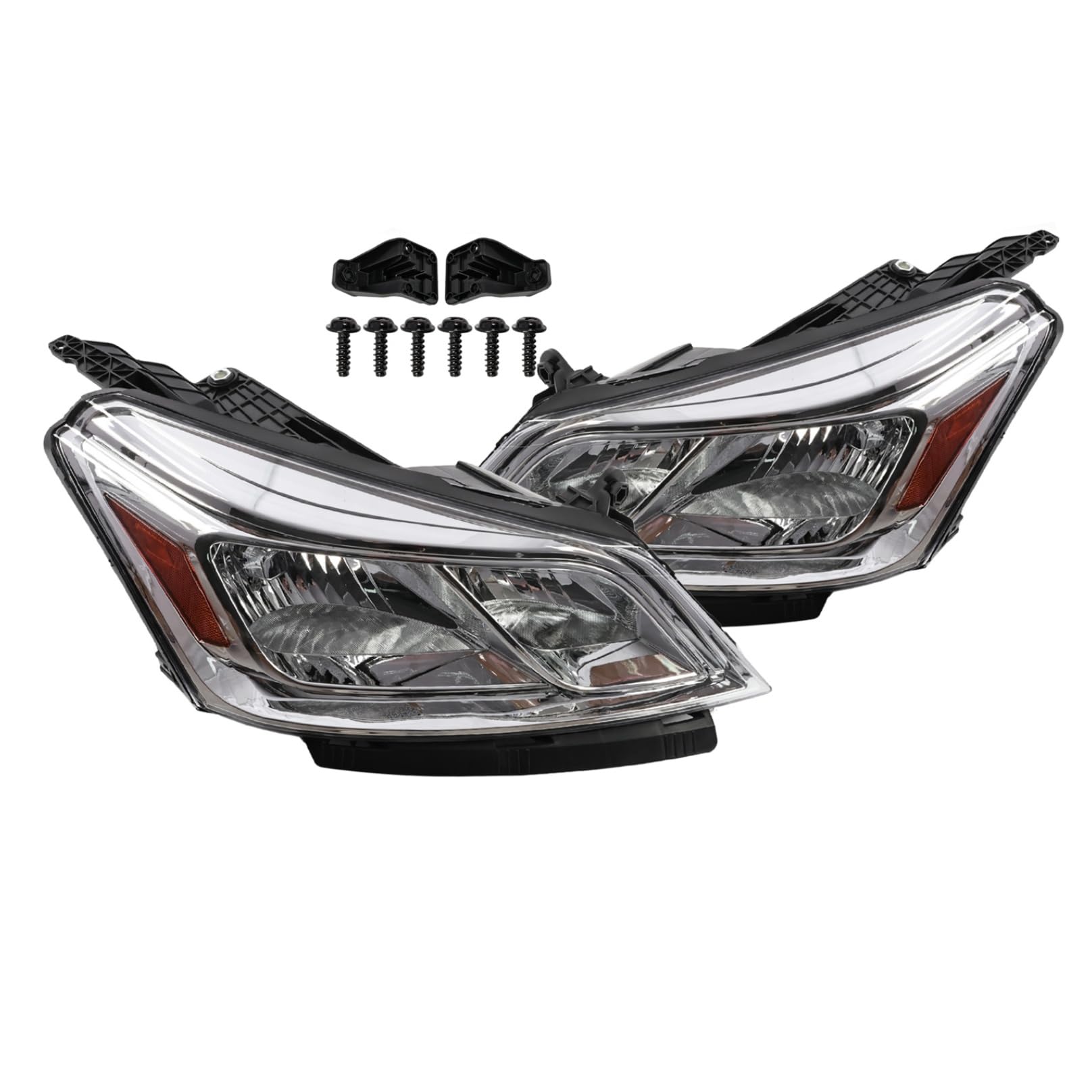 Right headlamp assembly composite new aftermarket replacement Chevrolet Traverse 2013-2017