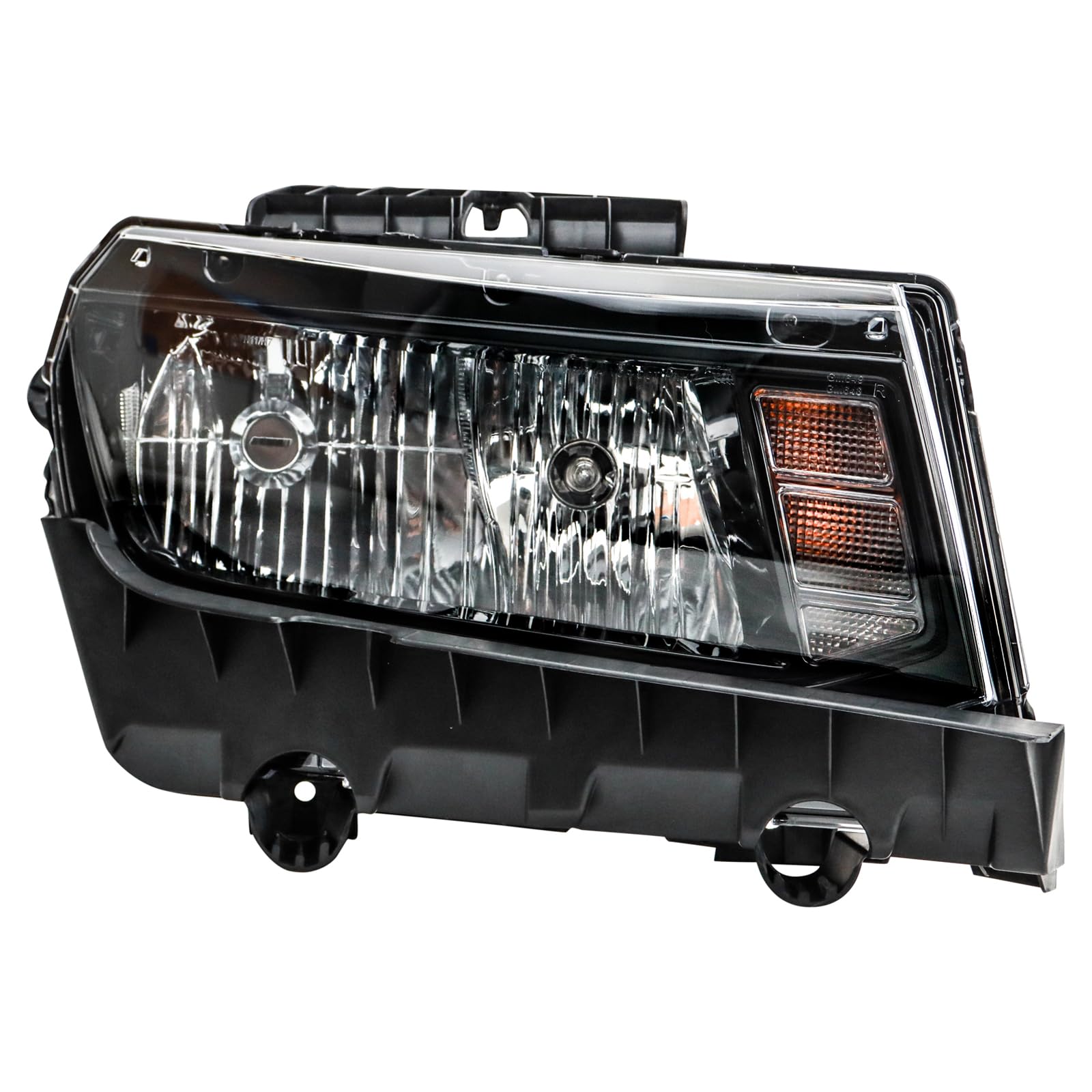 Right headlamp assembly composite new aftermarket replacement Chevrolet Camaro 2014-2015