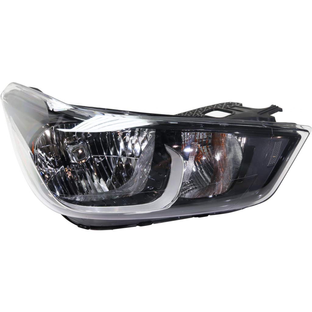 Right headlamp assembly composite new CAPA certified aftermarket Chevrolet Spark 2016-2022