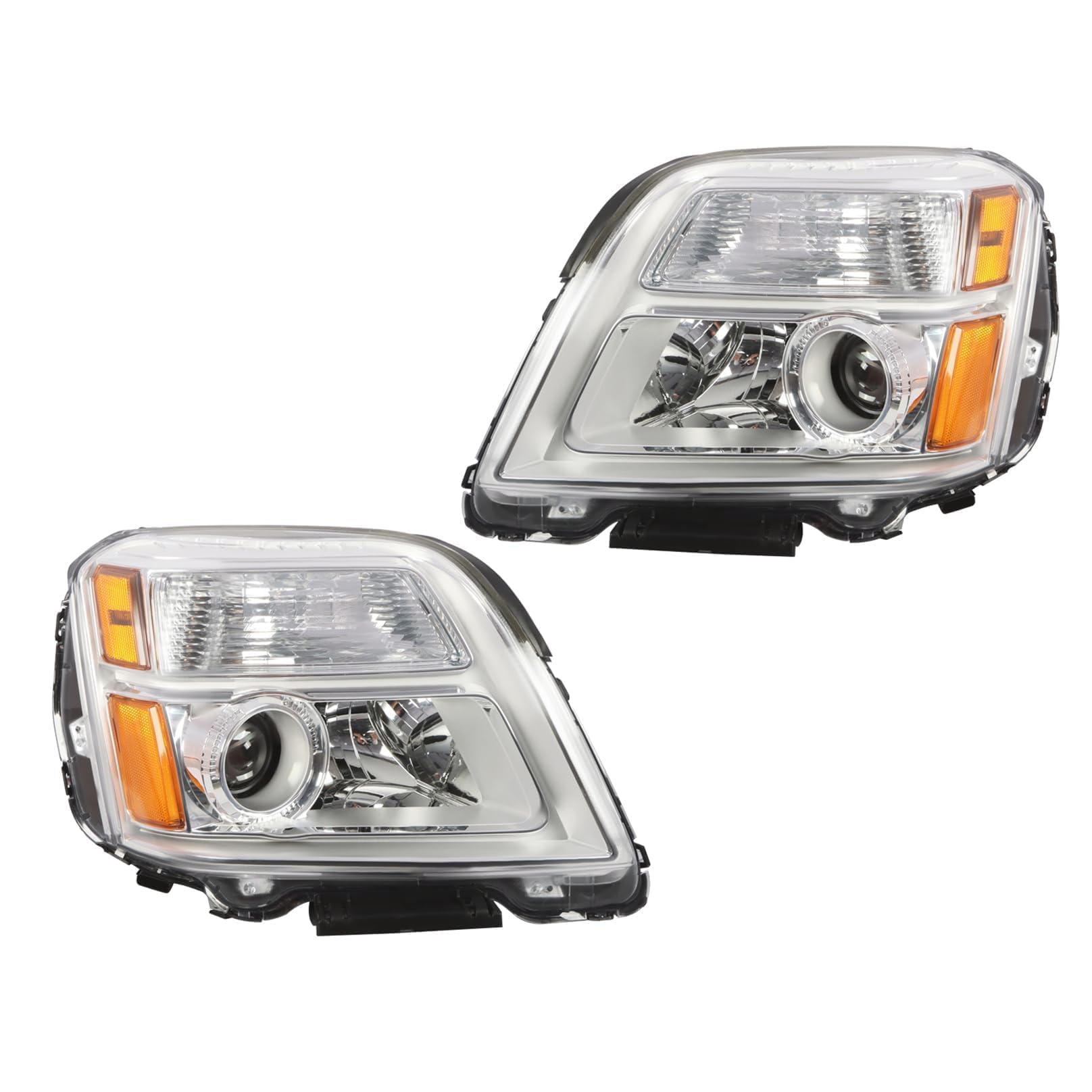 Right headlamp assembly composite new CAPA certified aftermarket GMC Terrain 2016-2017