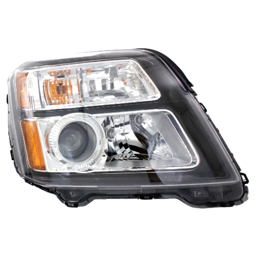 Right headlamp assembly composite new CAPA certified aftermarket GMC Terrain 2016-2017