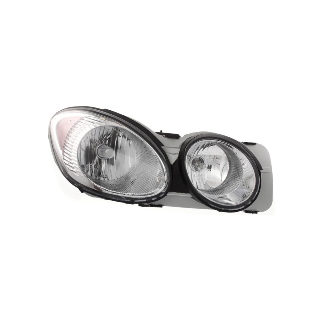Right headlamp lens/housing new CAPA certified aftermarket Buick Allure 2005-2007