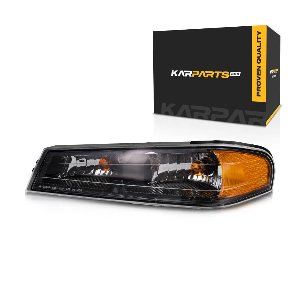 Left parklamp assembly new CAPA certified aftermarket Chevrolet Colorado 2004-2012