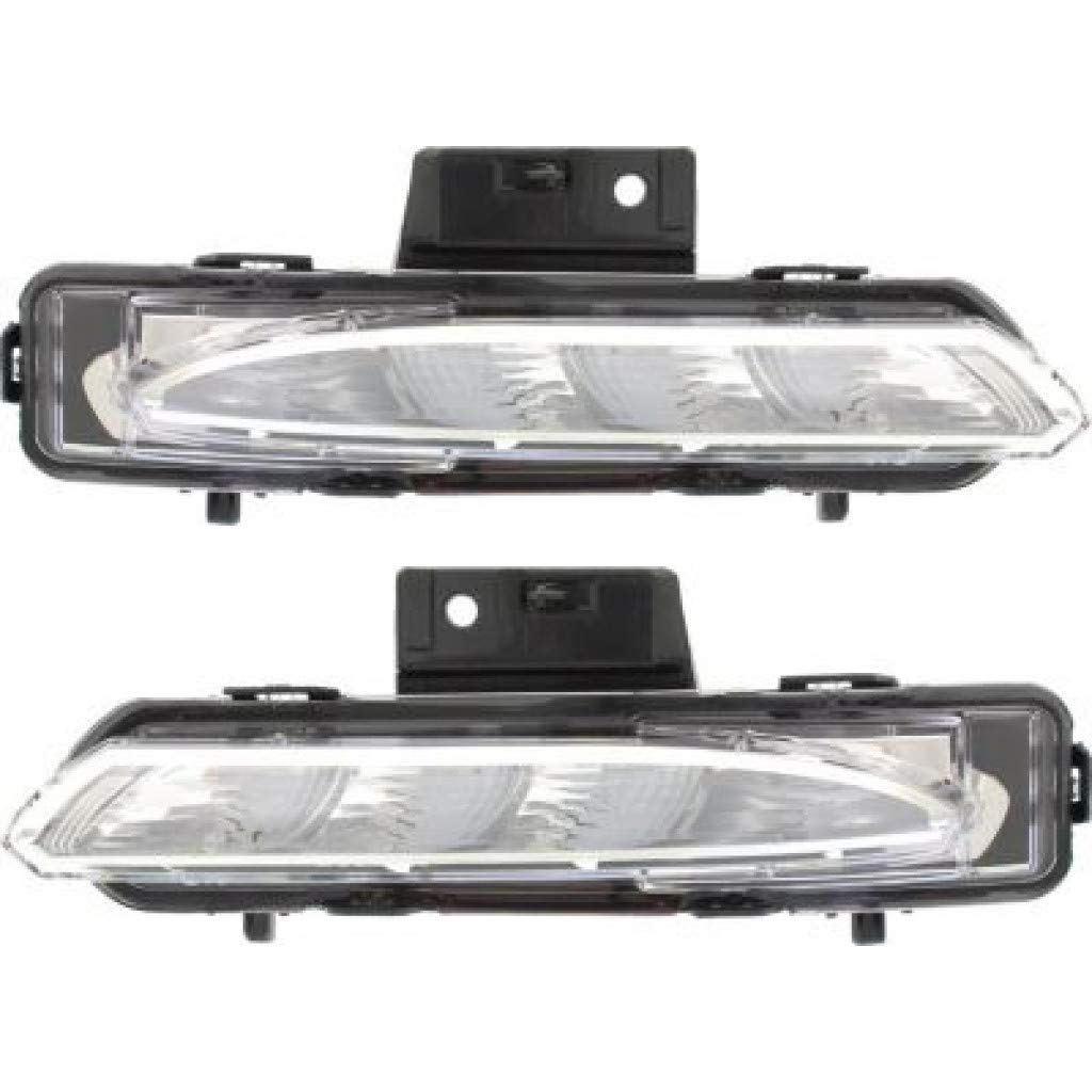 Left parklamp assembly new CAPA certified aftermarket Buick Enclave 2013-2017