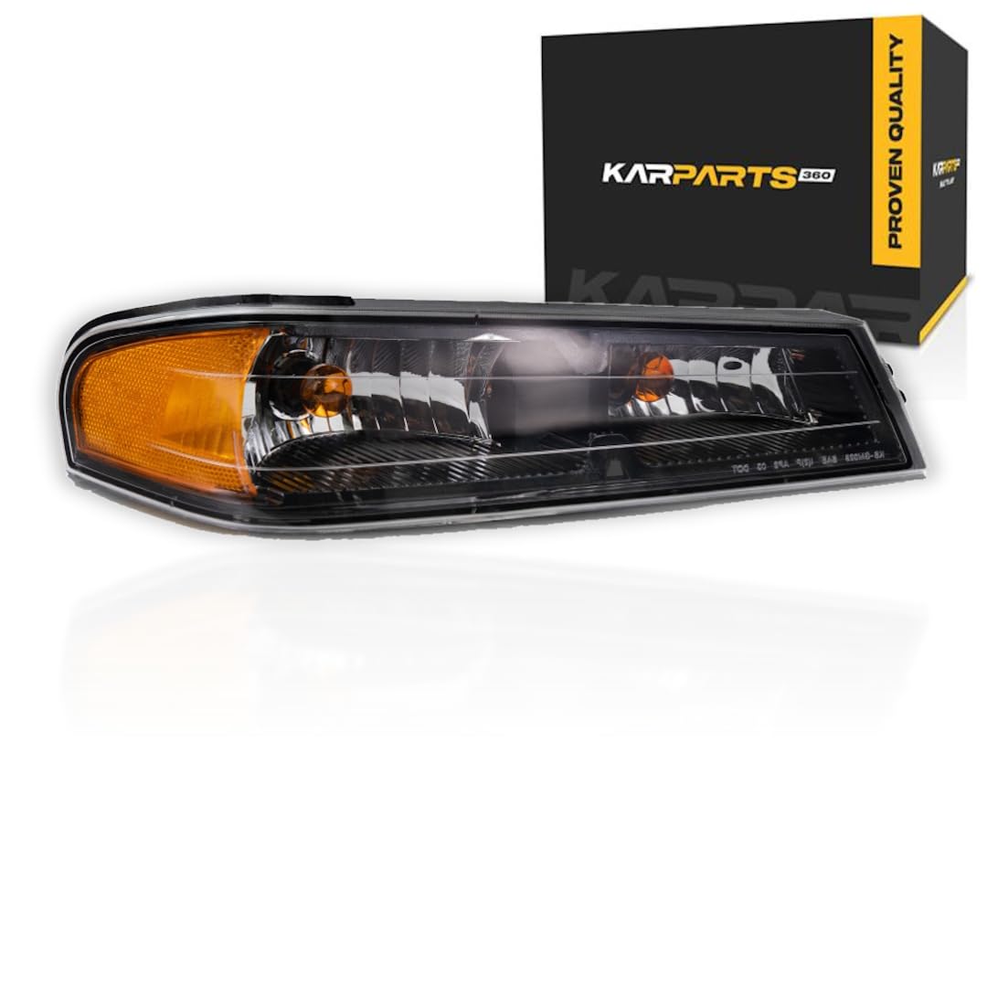 Right parklamp assembly new aftermarket replacement Chevrolet Colorado 2004-2012