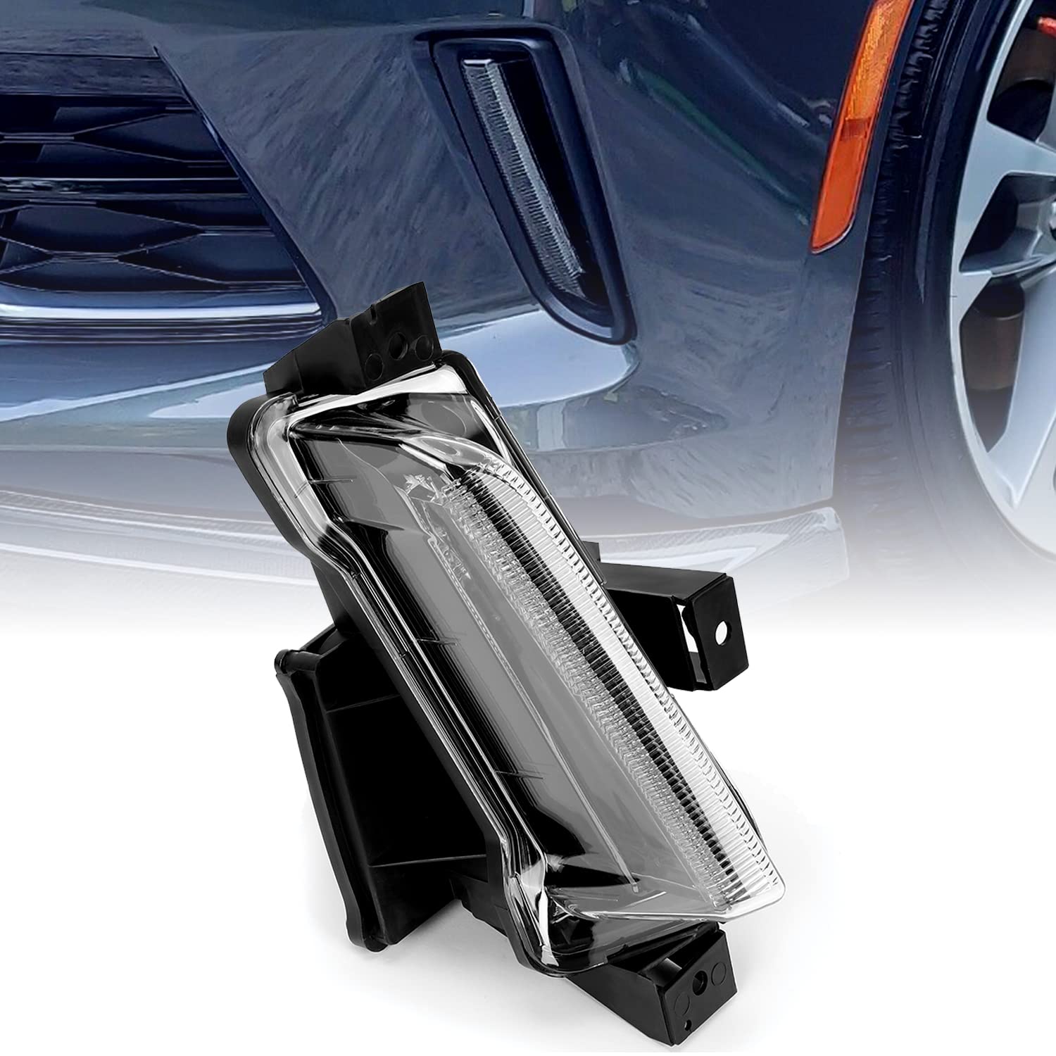 Left driving lamp new CAPA certified aftermarket Chevrolet Camaro 2016-2024