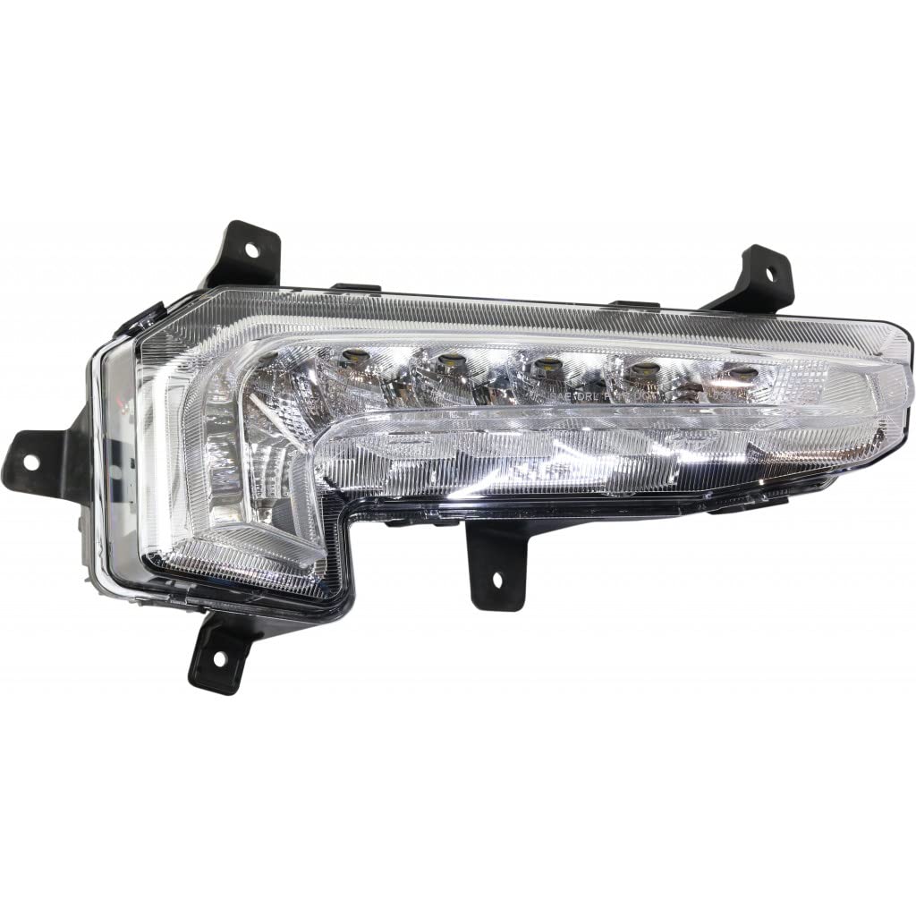 Right driving lamp new aftermarket replacement Chevrolet Malibu 2016-2018