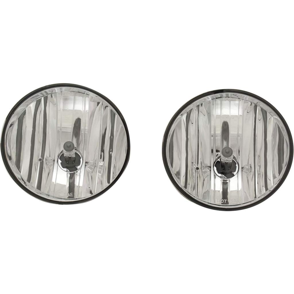 Right fog lamp assembly new aftermarket replacement GMC Envoy 2002-2009
