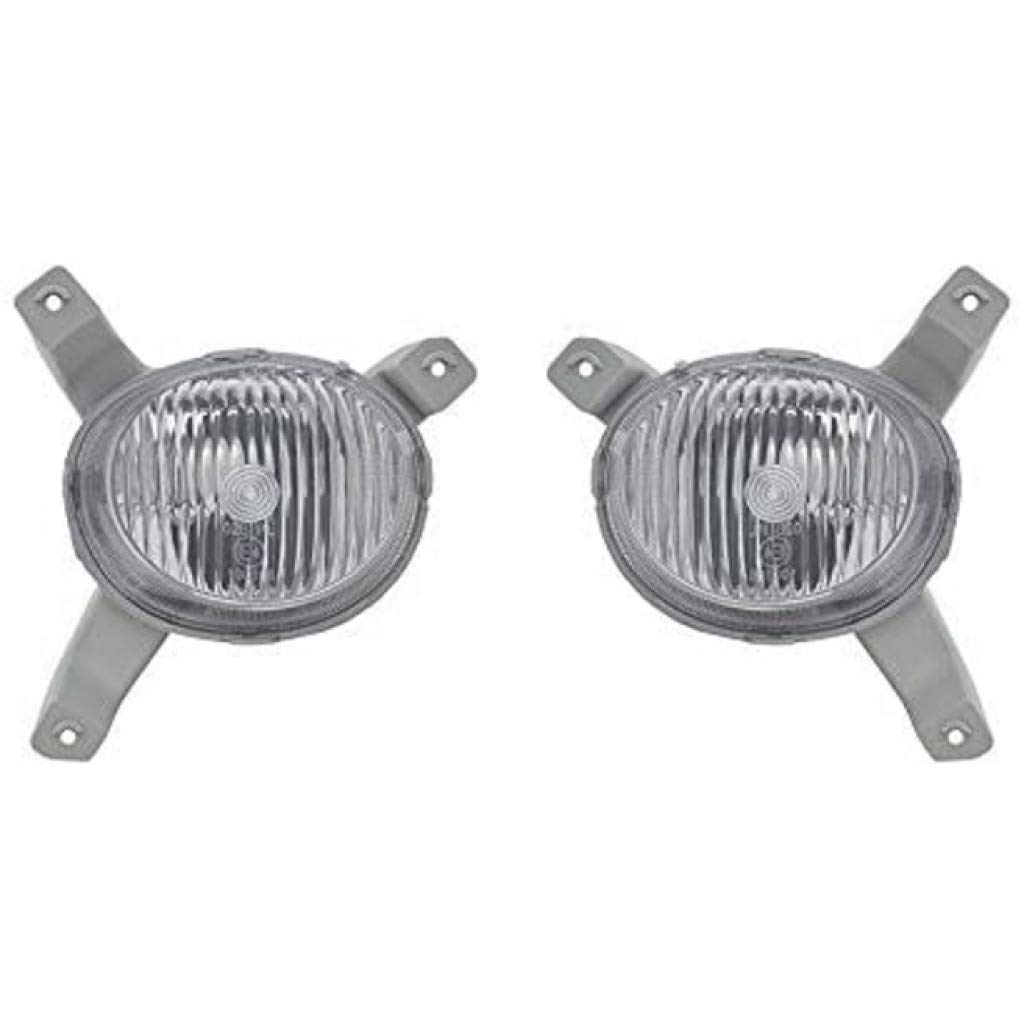 Left fog lamp assembly new CAPA certified aftermarket Chevrolet Aveo 2007-2011