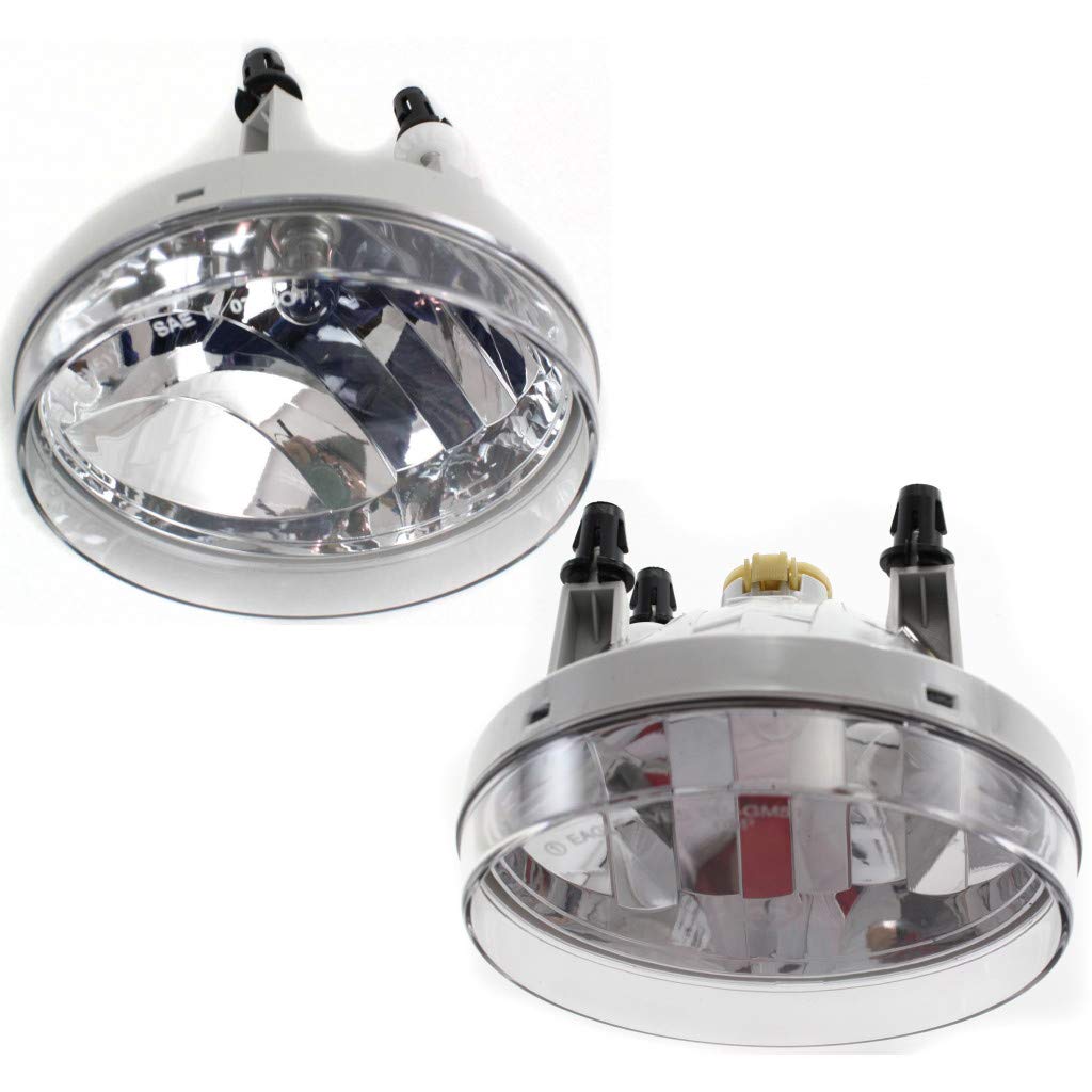 Right fog lamp assembly new CAPA certified aftermarket GMC Sierra 1500 2007-2013