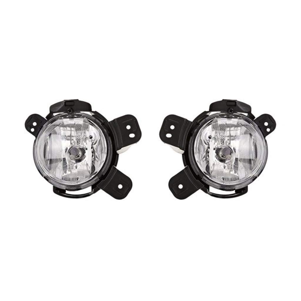 Right fog lamp assembly new aftermarket replacement Chevrolet Trax 2013-2016