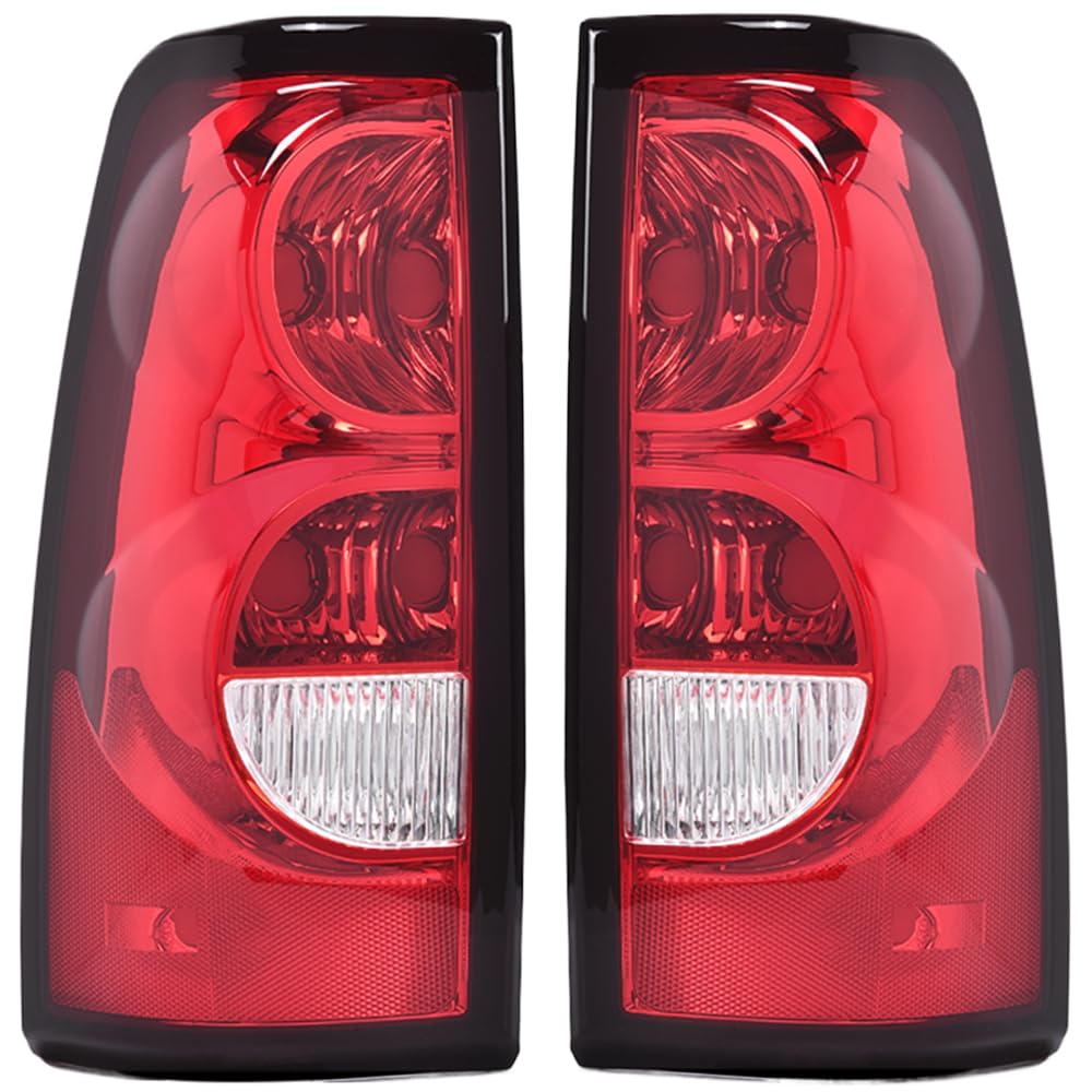 Left taillamp assembly new aftermarket replacement Chevrolet Silverado 1500 2004-2006