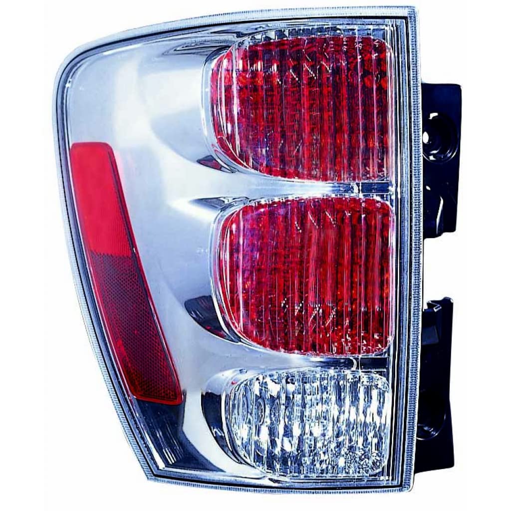 Left taillamp assembly new aftermarket replacement Chevrolet Equinox 2005-2009