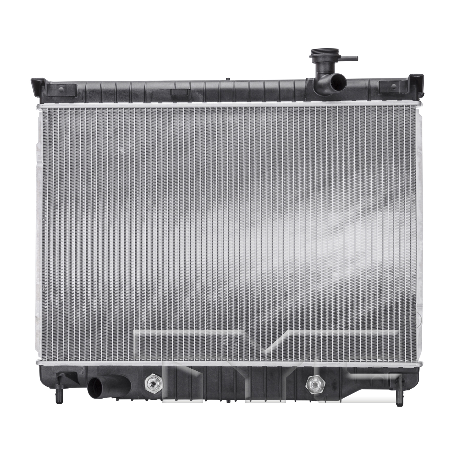 Radiator assembly new aftermarket replacement Chevrolet Trailblazer 2002-2009
