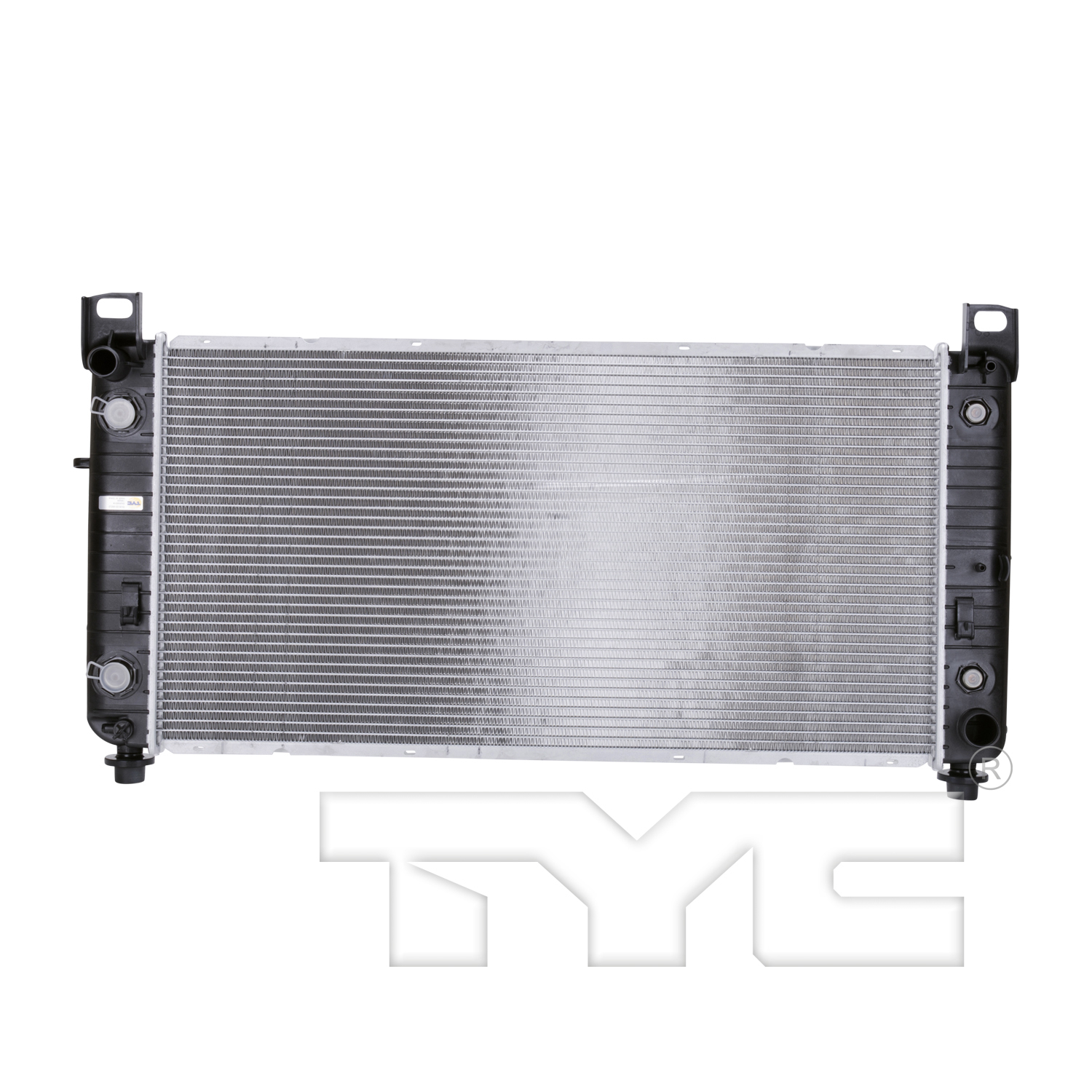 Radiator assembly new aftermarket replacement Cadillac Escalade 2005-2006