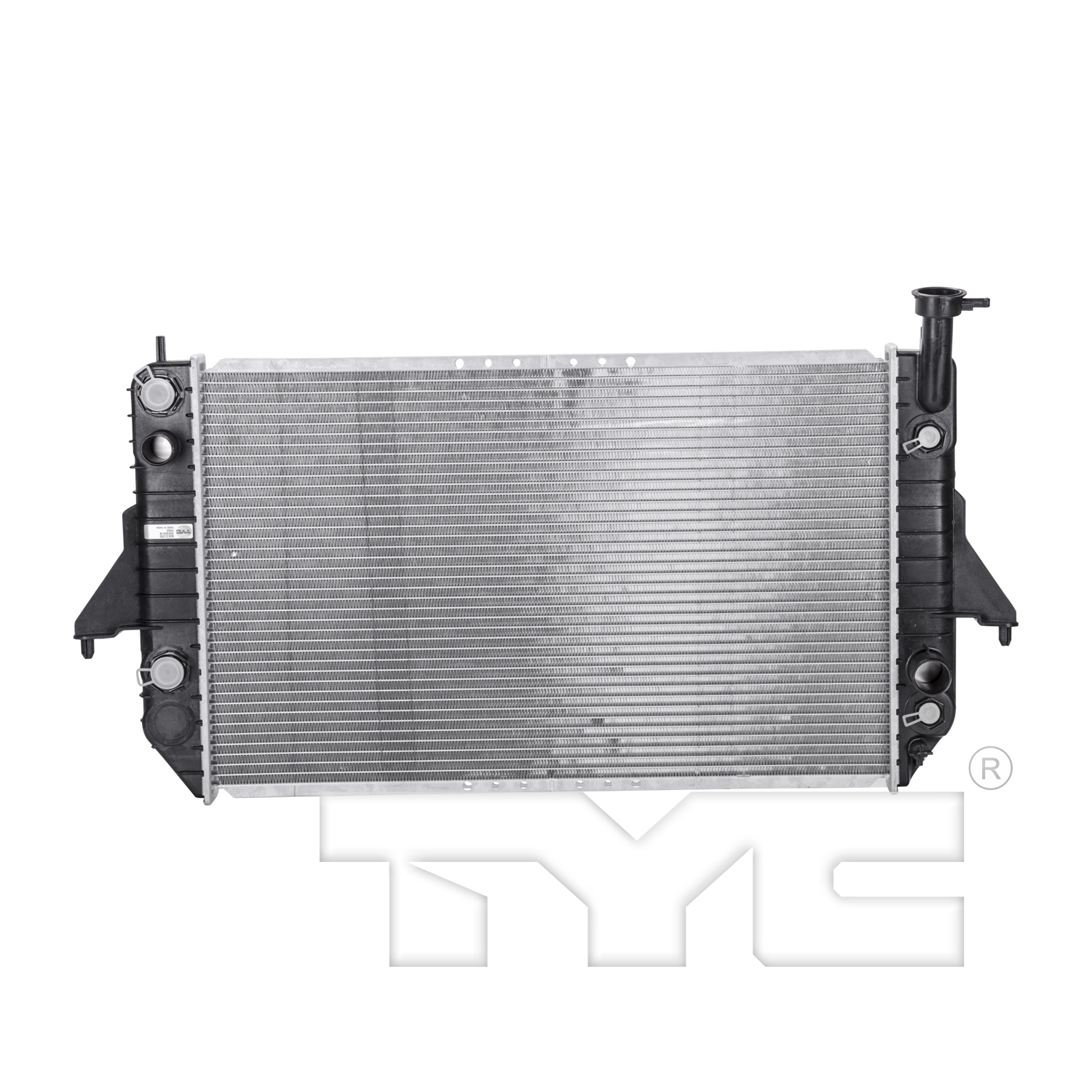 Radiator assembly new aftermarket replacement Chevrolet Astro 1996-2005