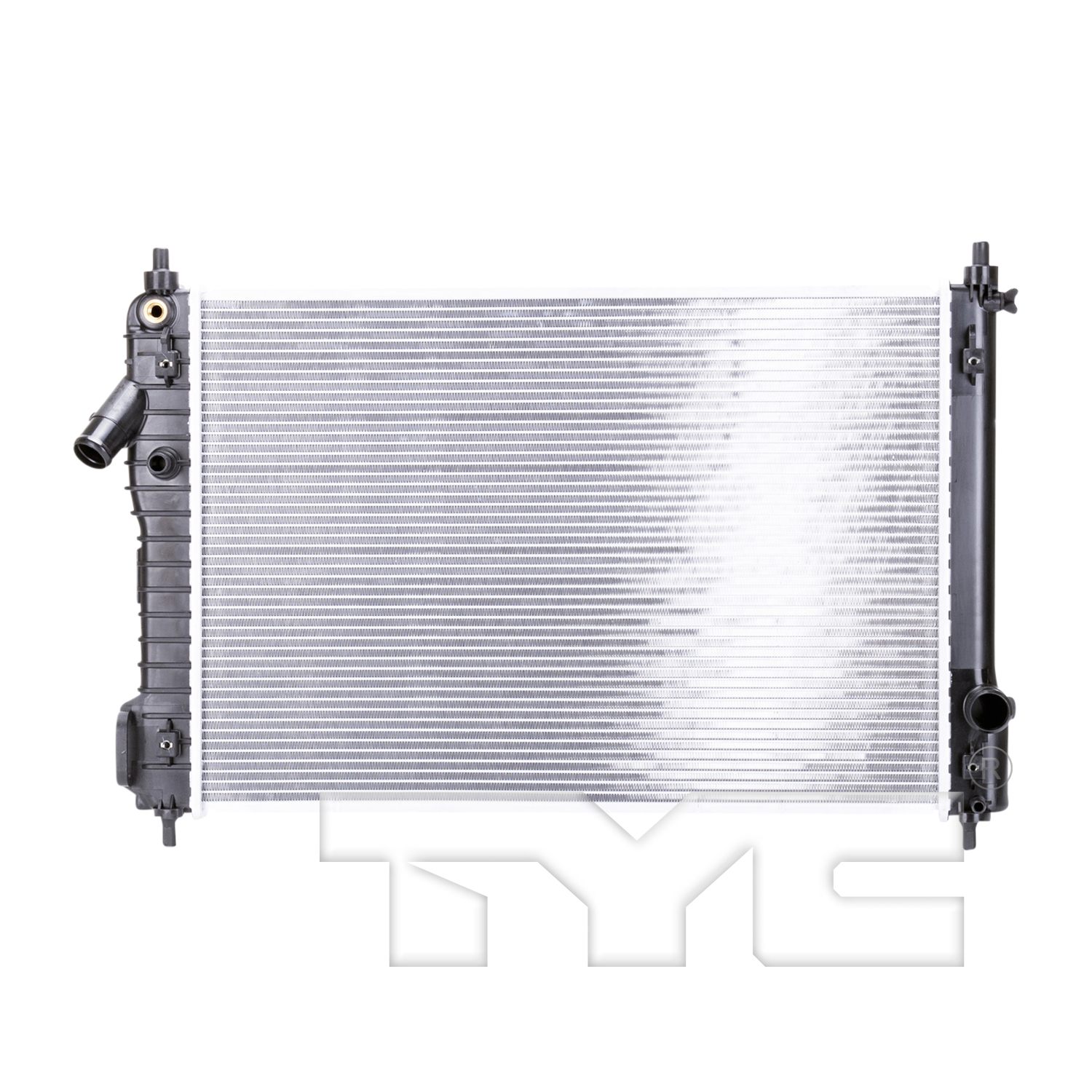 Radiator assembly new aftermarket replacement Chevrolet Aveo 2009-2011