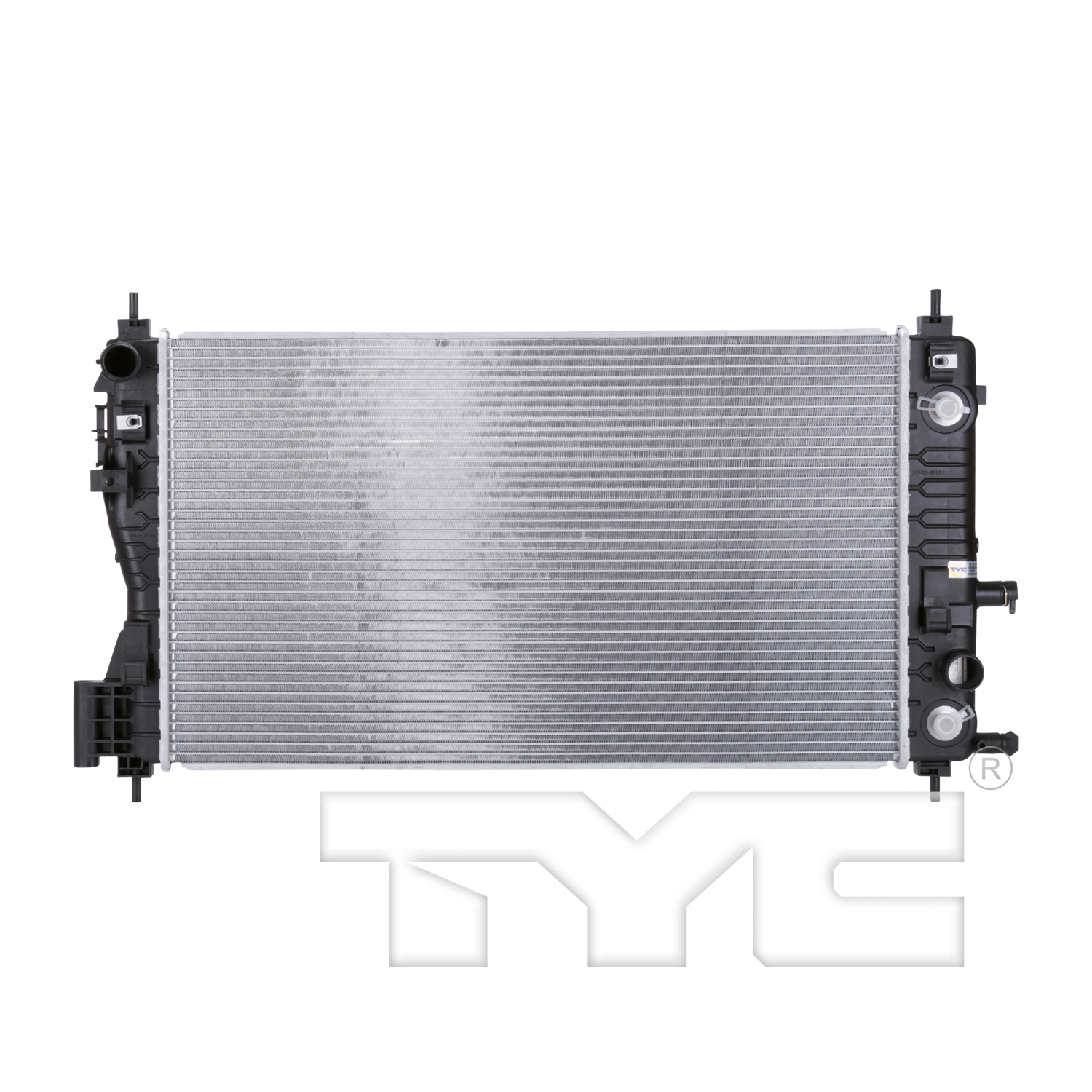 Radiator assembly new aftermarket replacement Chevrolet Malibu 2013-2015