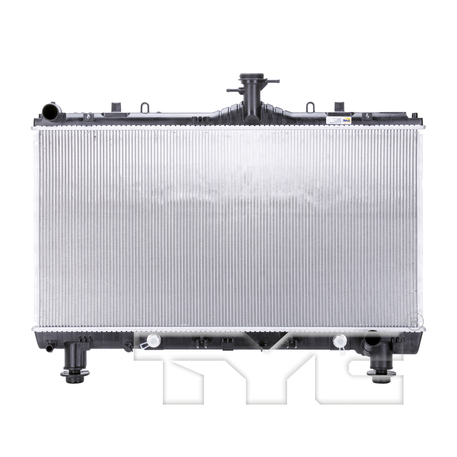 Radiator assembly new aftermarket replacement Chevrolet Camaro 2012-2015