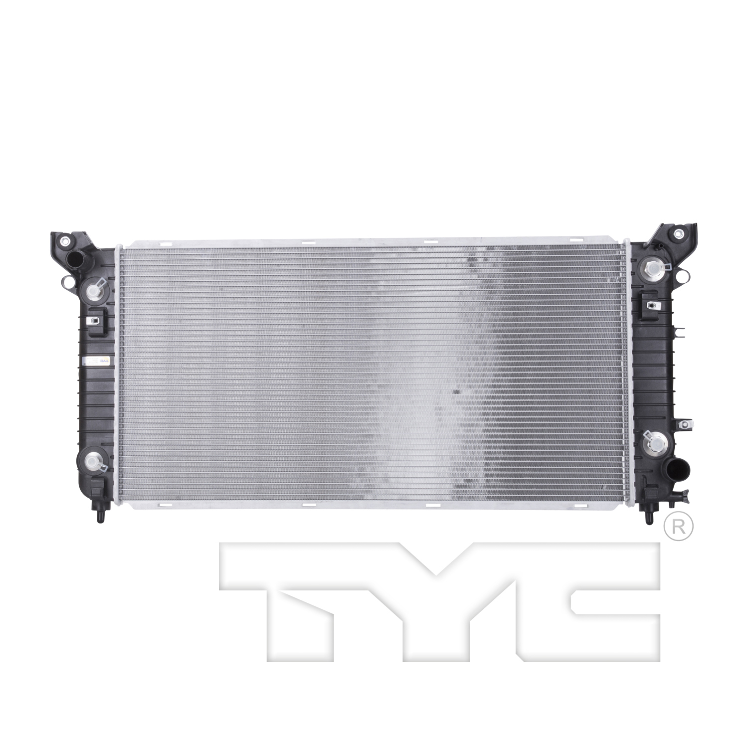 Radiator assembly new aftermarket replacement Chevrolet Silverado 1500 2014-2015