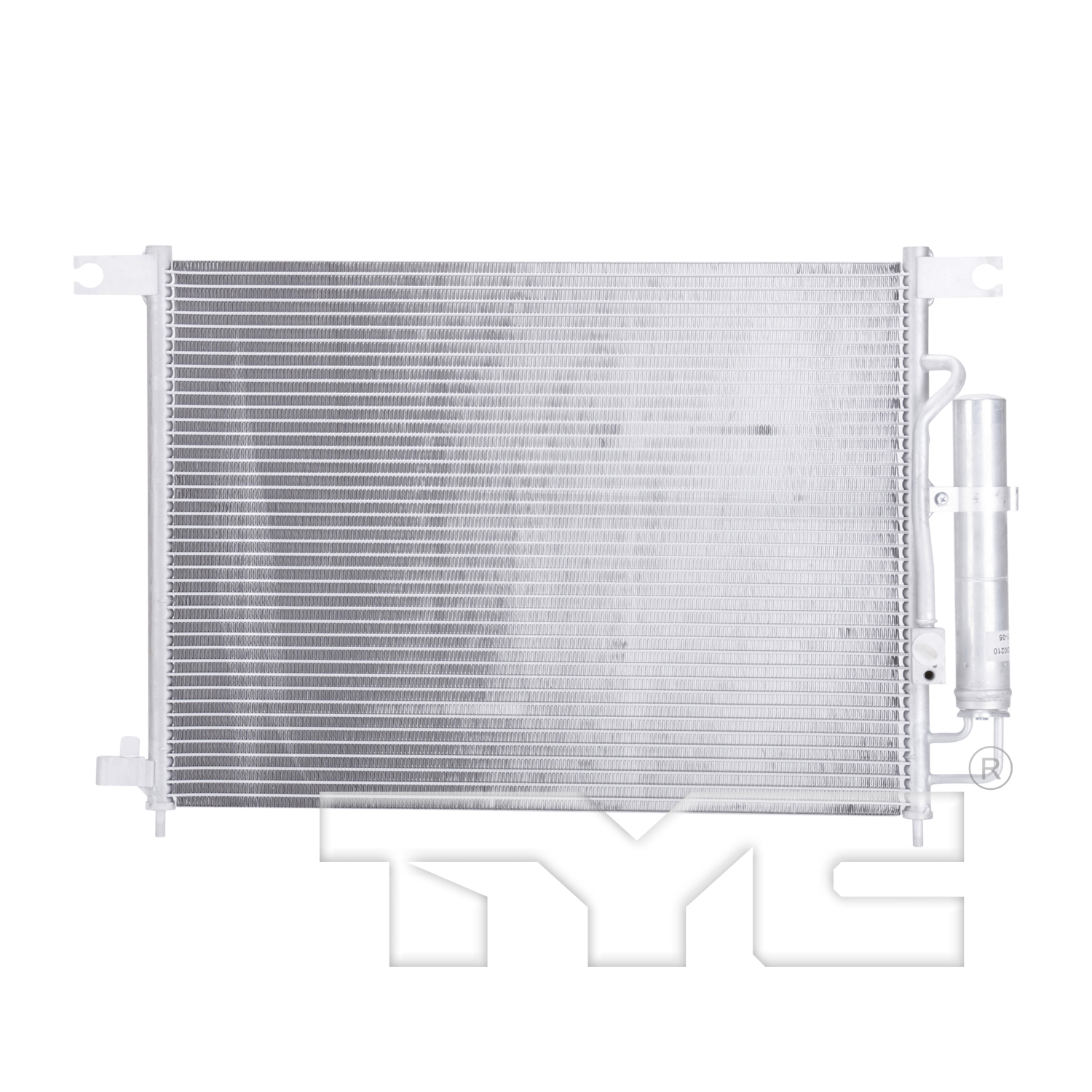 Condensador de A/C nuevo de reemplazo (aftermarket) Chevrolet Aveo 2004-2008