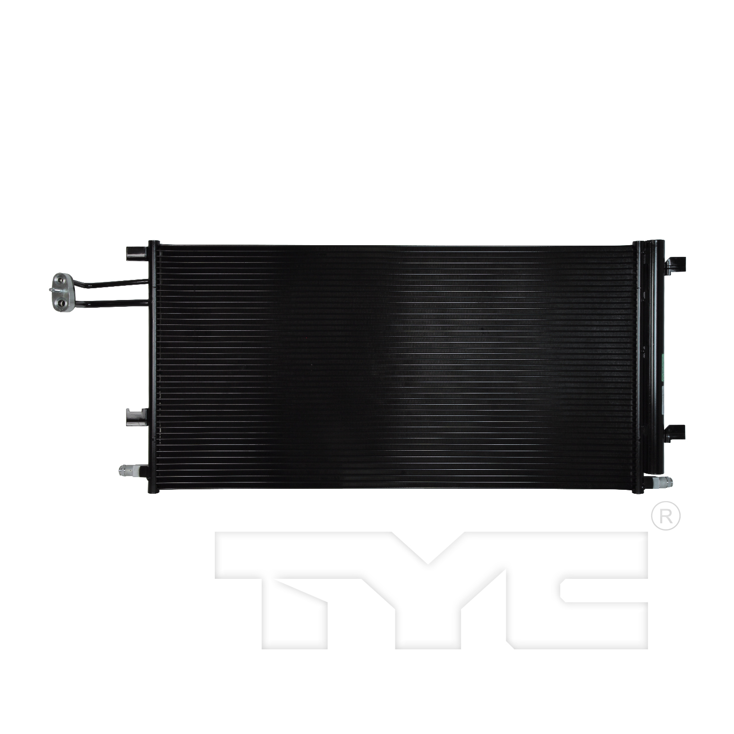 Air conditioning condenser new aftermarket replacement Chevrolet Silverado 1500 2014-2018