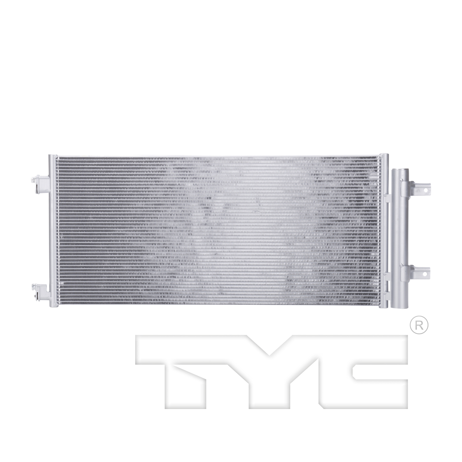 Air conditioning condenser new aftermarket replacement Chevrolet Cruze 2016-2018