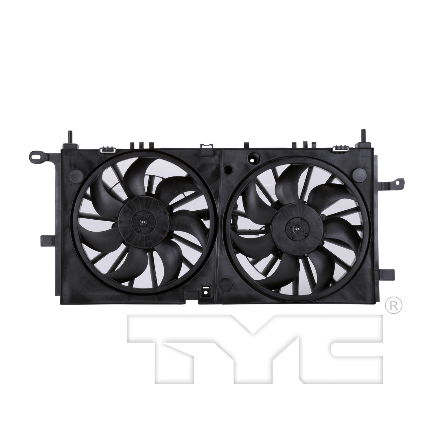 Radiateur neuf de remplacement (aftermarket) Pontiac Montana 2005-2009 (Radiator cooling fan assembly)