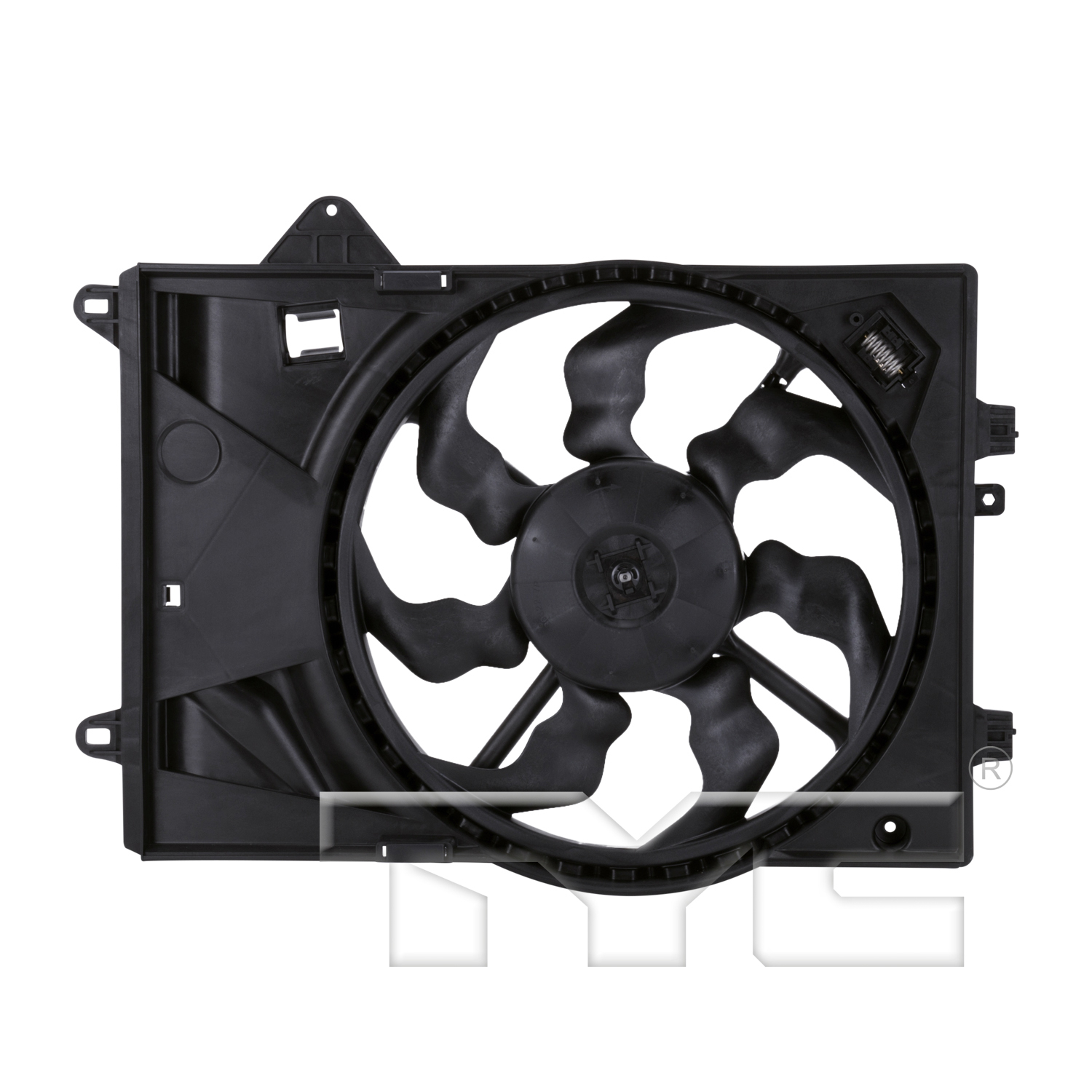 Radiateur neuf de remplacement (aftermarket) Chevrolet Sonic 2012-2018 (Radiator cooling fan assembly)