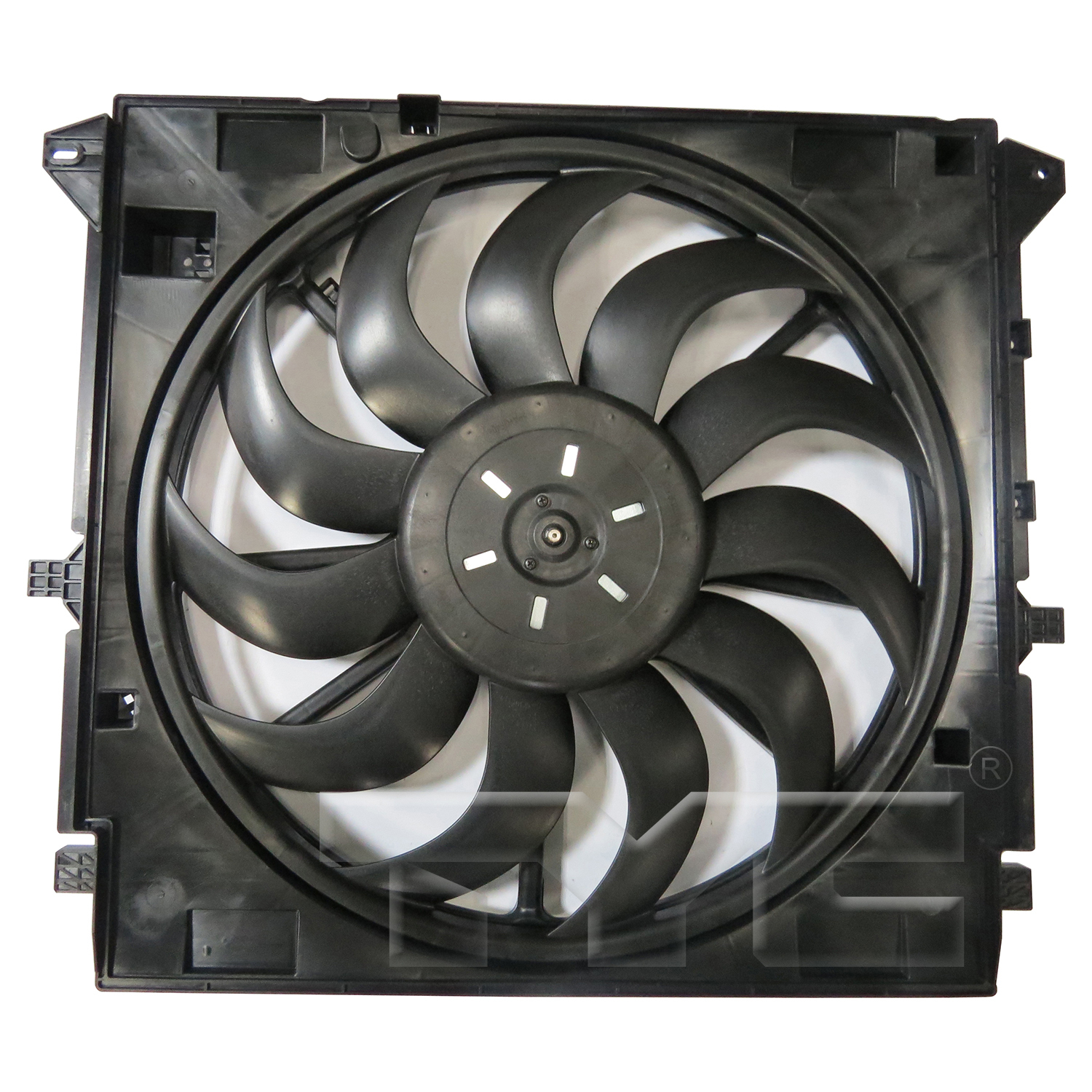 Radiator cooling fan assembly new aftermarket replacement Chevrolet Colorado 2015-2022