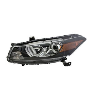 Left headlamp assembly composite new aftermarket replacement Honda Accord 2008-2010