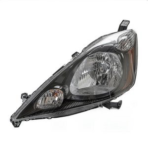 Left headlamp assembly composite new CAPA certified aftermarket Honda FIT 2012-2014