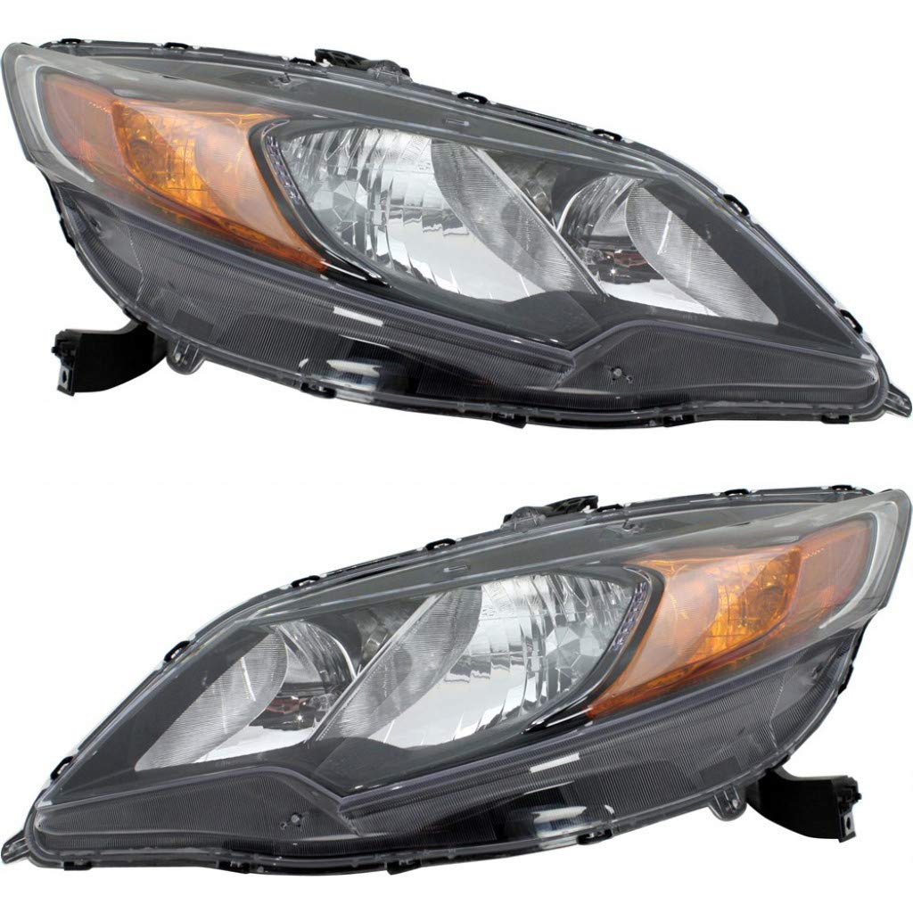Left headlamp assembly composite used genuine OEM Honda Civic 2014-2015