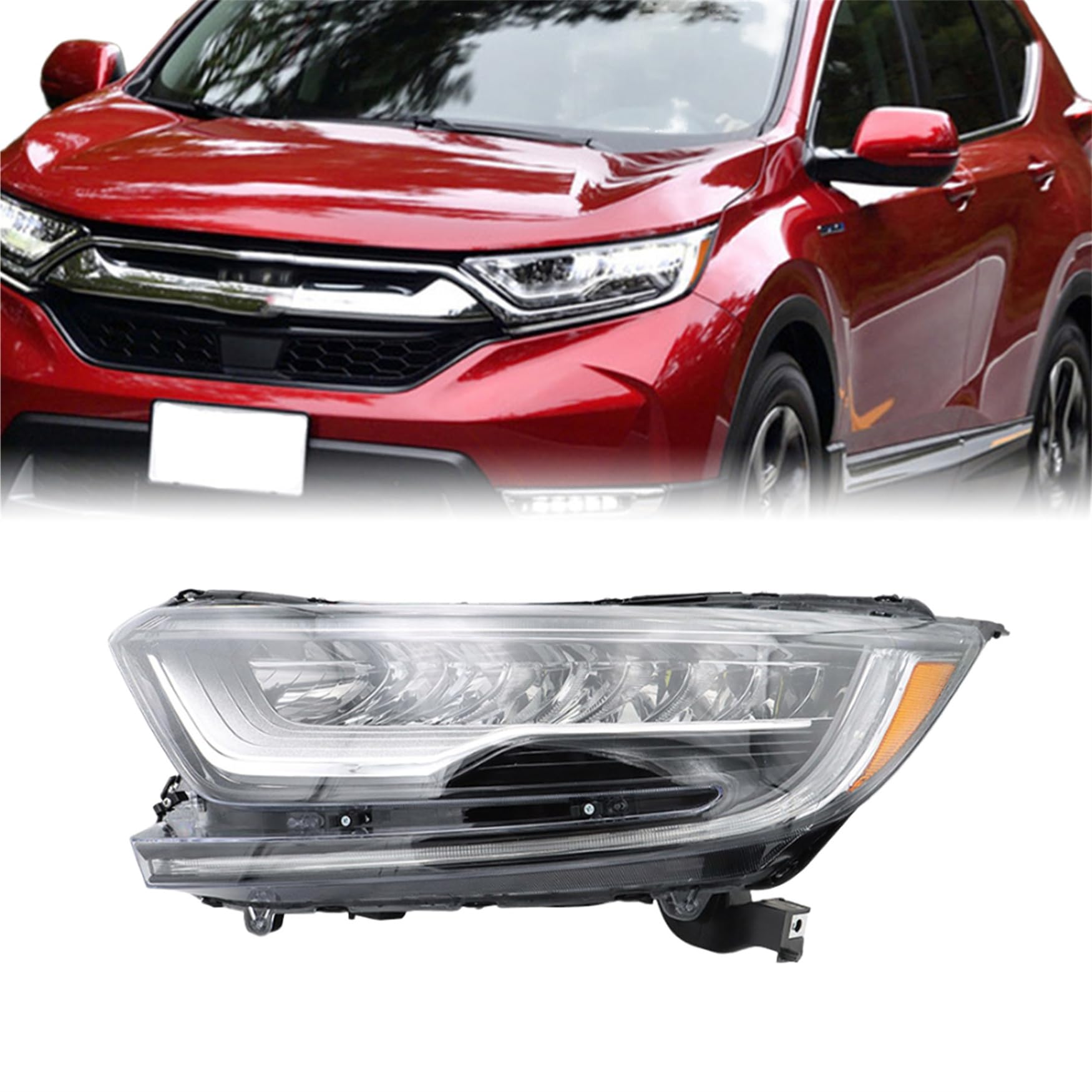 Left headlamp assembly composite used genuine OEM Honda CR-V 2020-2022