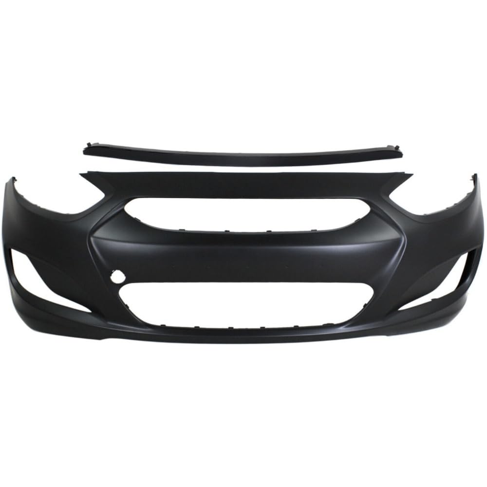Front bumper filler new aftermarket replacement Hyundai Accent 2012-2013