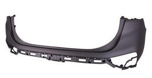 Rear bumper cover upper new CAPA certified aftermarket Hyundai Santa FE 2019-2020