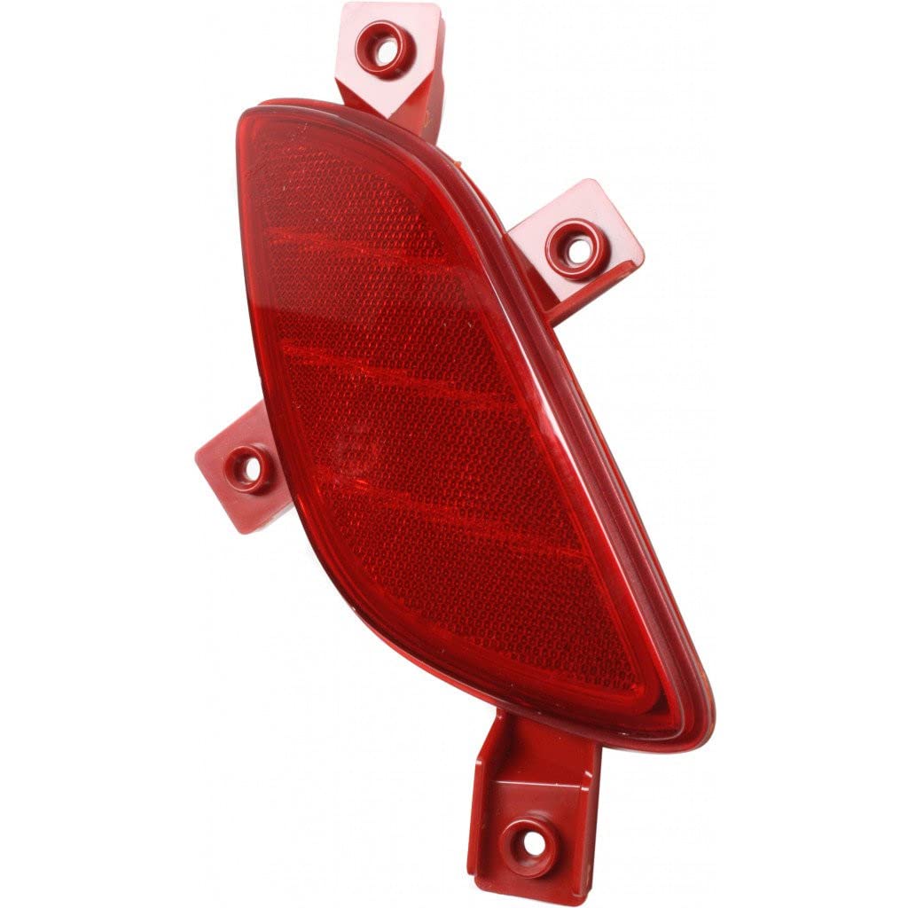Left rear bumper reflector new aftermarket replacement Hyundai Elantra GT 2013-2017