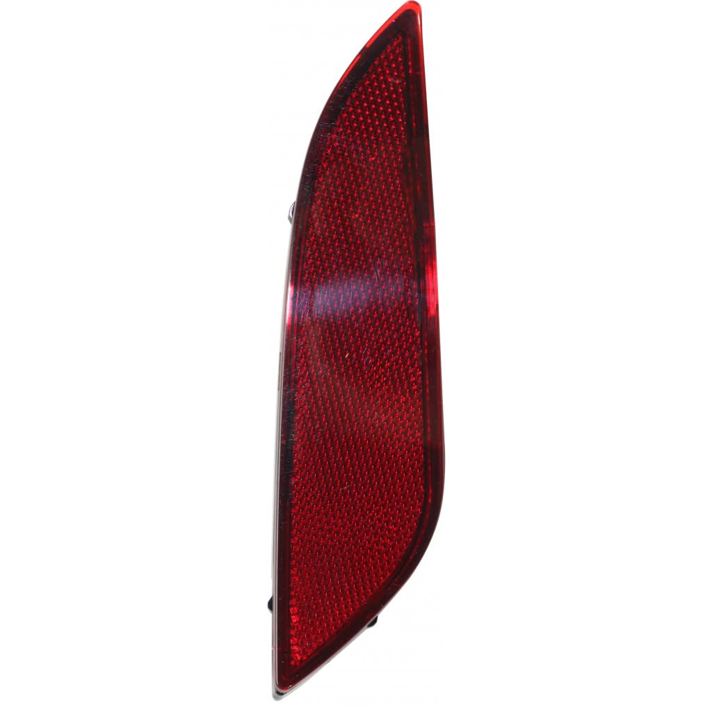 Left rear bumper reflector new CAPA certified aftermarket Hyundai Sonata 2018-2019