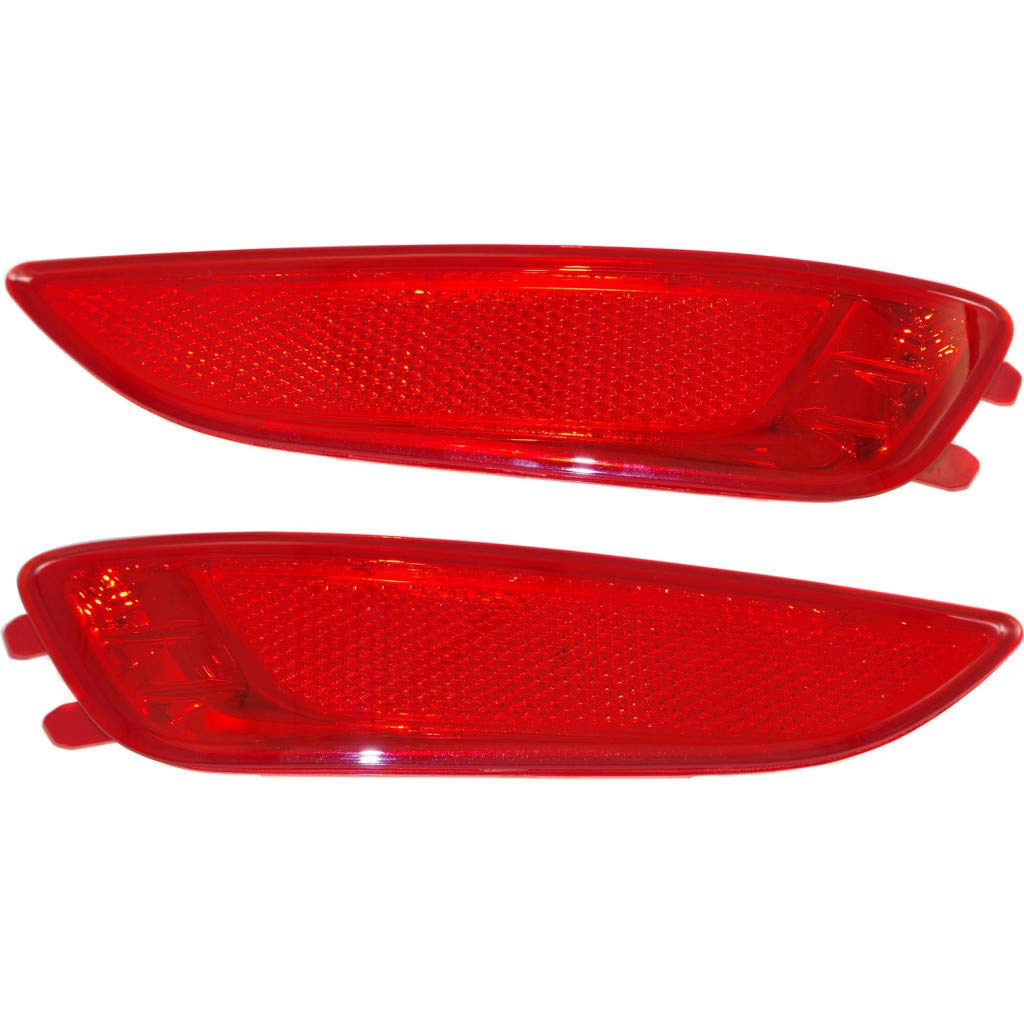 Right rear bumper reflector new aftermarket replacement Hyundai Accent 2012-2017