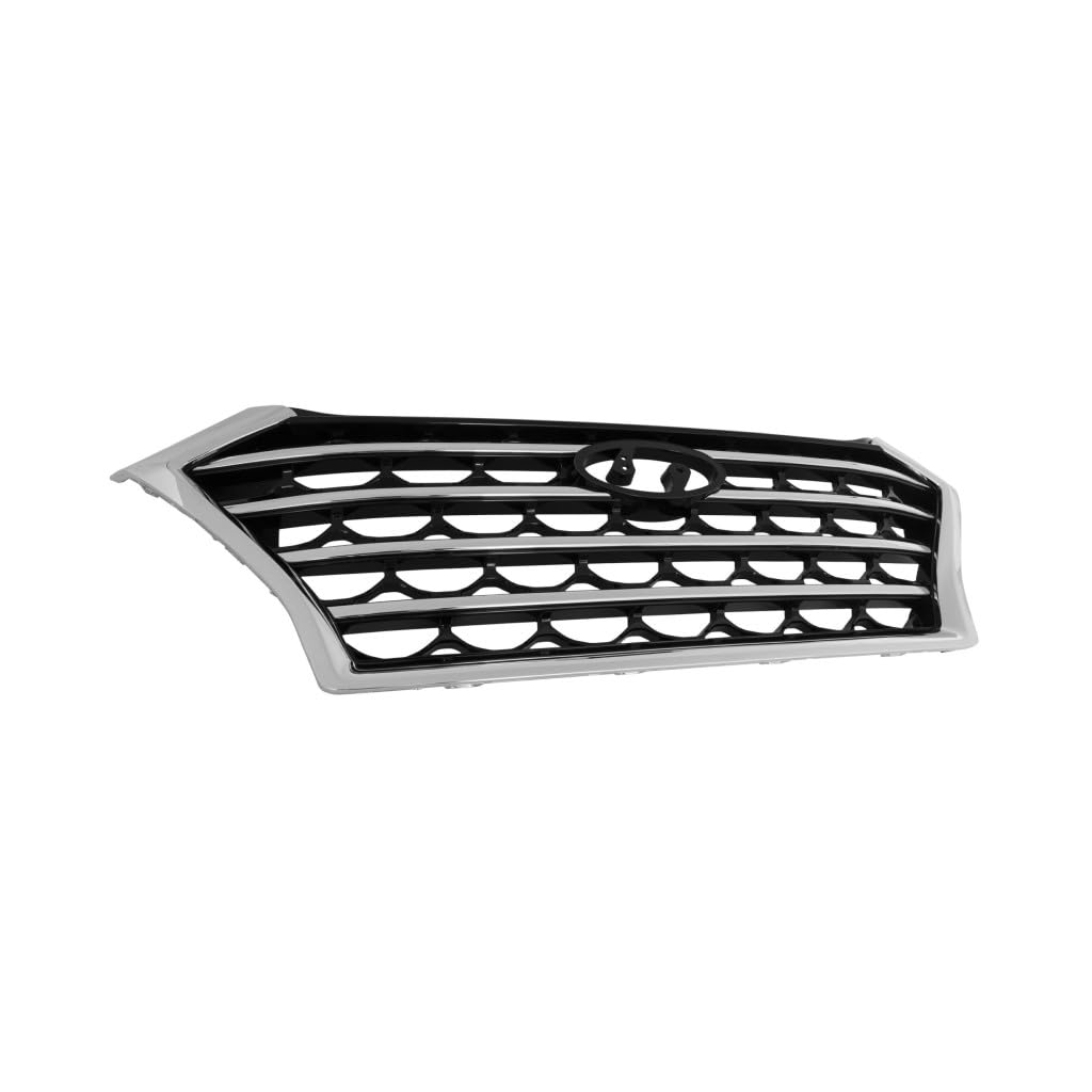 Grille assembly new aftermarket replacement Hyundai Tucson 2019-2021