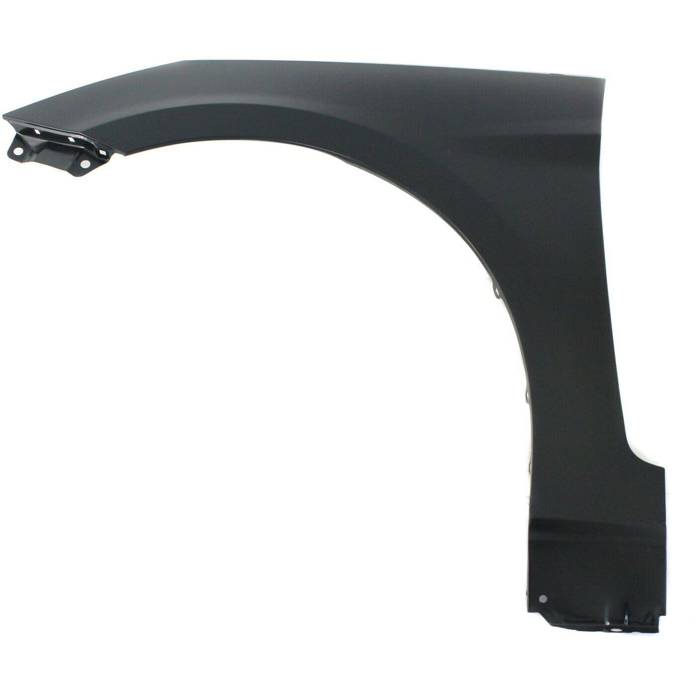 Left front fender assembly new CAPA certified aftermarket Hyundai Accent 2012-2017