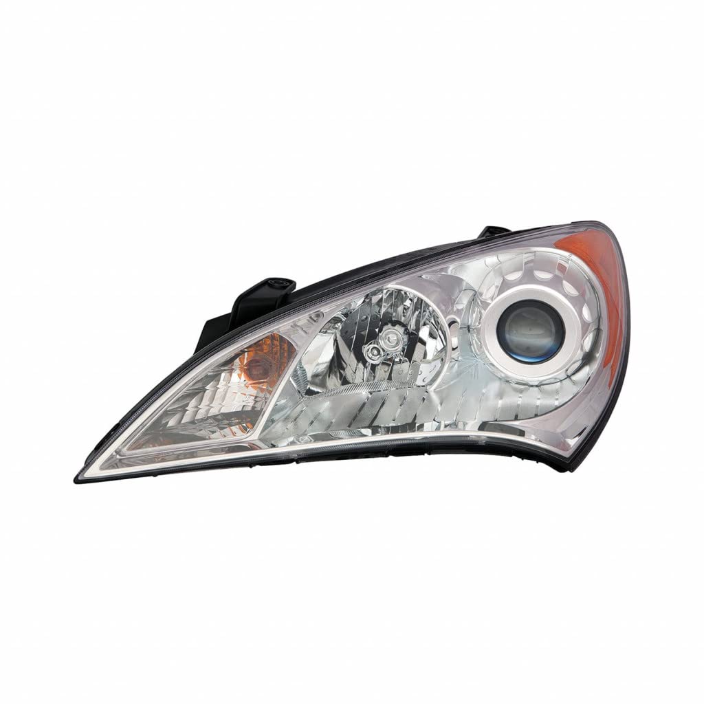 Faro izquierdo nuevo aftermarket certificado CAPA Hyundai Genesis Coupe 2010-2012